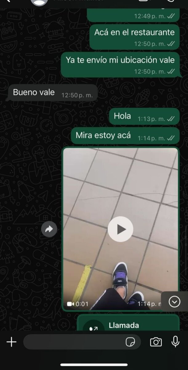 Joven de 21 años es capturado en flagrancia por extorsión El joven le robó el celular a la mujer mientras ella hacía deporte y luego comenzó a extorsionarla.