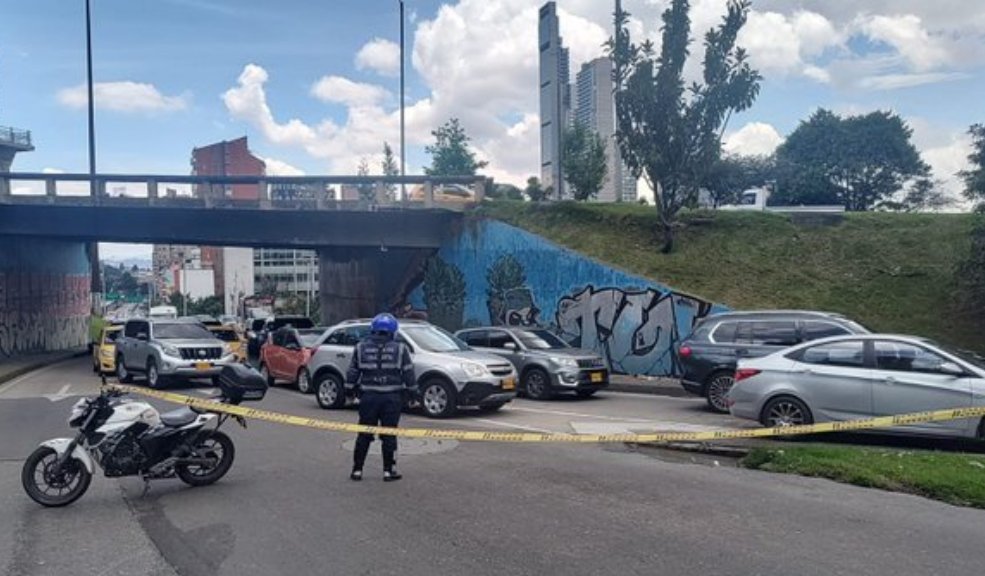 Estudiantes de la Universidad Distrital paralizan el tráfico de la capital