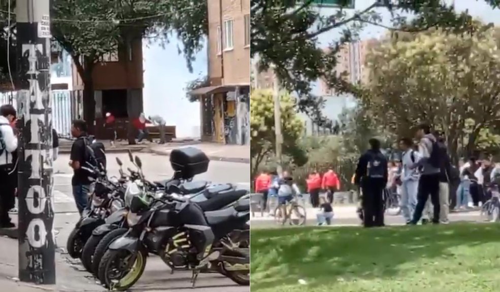Protestas de universitarios colapsan la movilidad en varios puntos de la capital