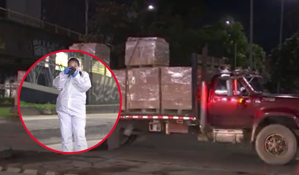 Motociclista falleció arrollado por un camión en 'La curva de la muerte'