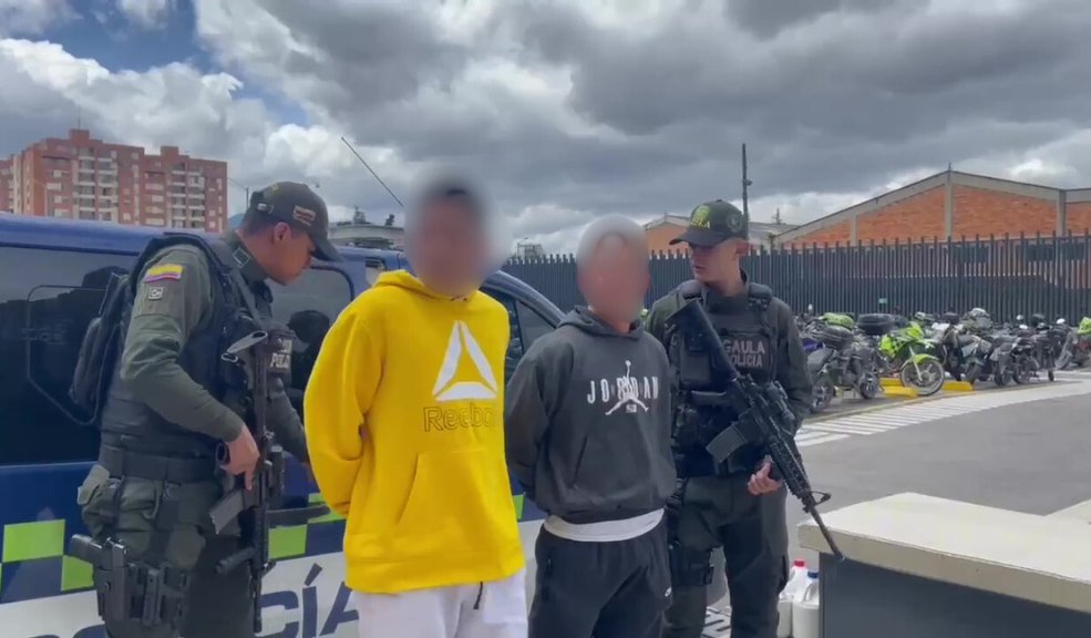 Cayeron 2 extorsionadores que simulaban pertenecer a la banda criminal 'Los Satanás'