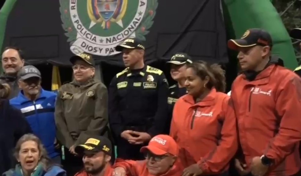 La Policía de Bogotá se compromete con la seguridad de la localidad de Chapinero