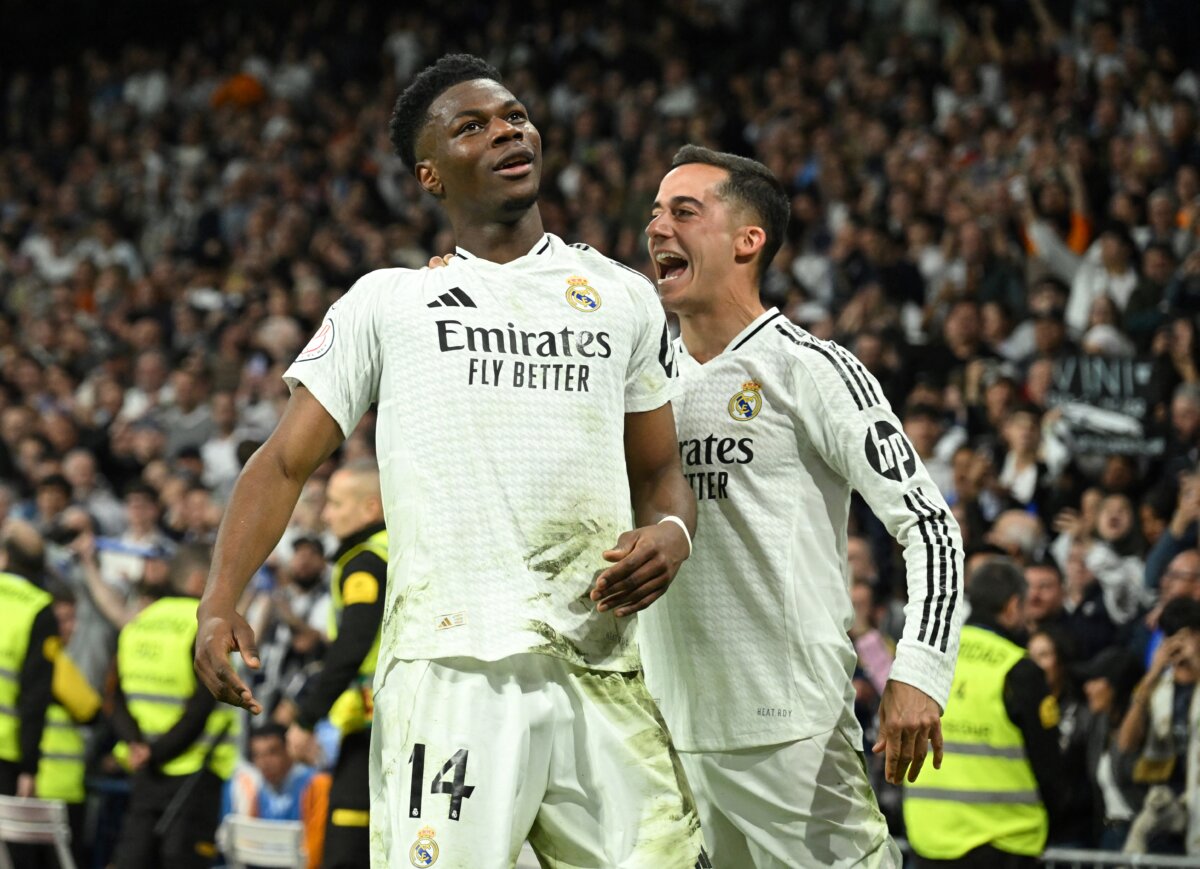 Real Madrid sufre, pero clasifica a la final de la Copa del Rey tras eliminar a la Real Sociedad El Real Madrid logró una agónica clasificación a la final de la Copa del Rey, al imponerse en el global (5-4) sobre la Real Sociedad, en la semifinal. Estos serían sus rivales.