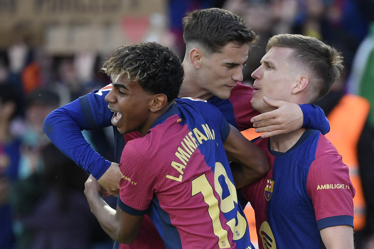 El Barcelona remontó 4-3 al Celta y sigue líder de La Liga 1 El Barcelona remontó 4-3 al Celta y sigue líder de La Liga