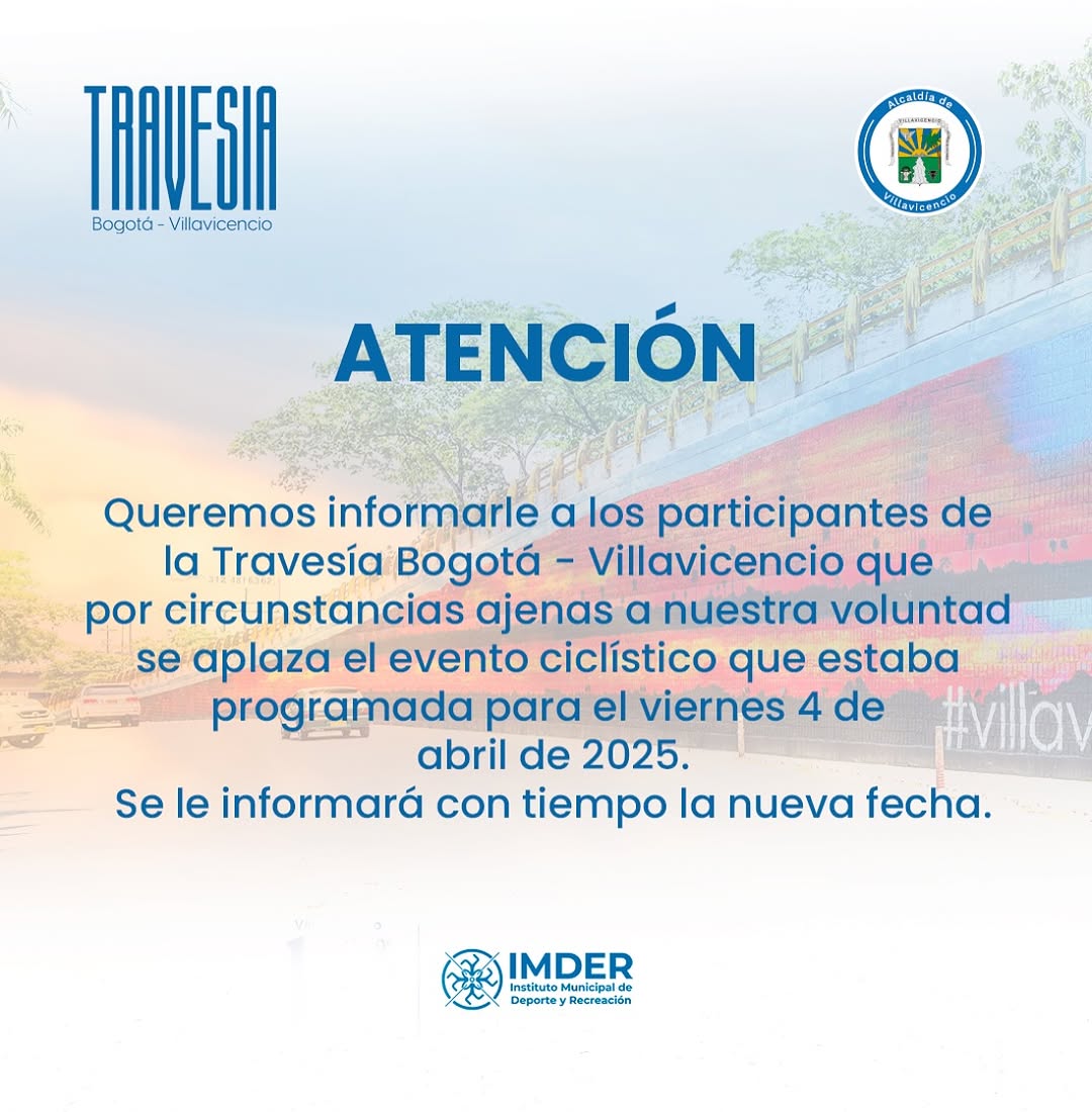 Trancón en el Boquerón: ciclistas siguen con sus planes, pese a cancelación de carrera Con el poco tiempo de aviso, muchos ciclistas no se enteraron de la decisión, algunos se enteraron en medio de la vía hacia Villavicencio.