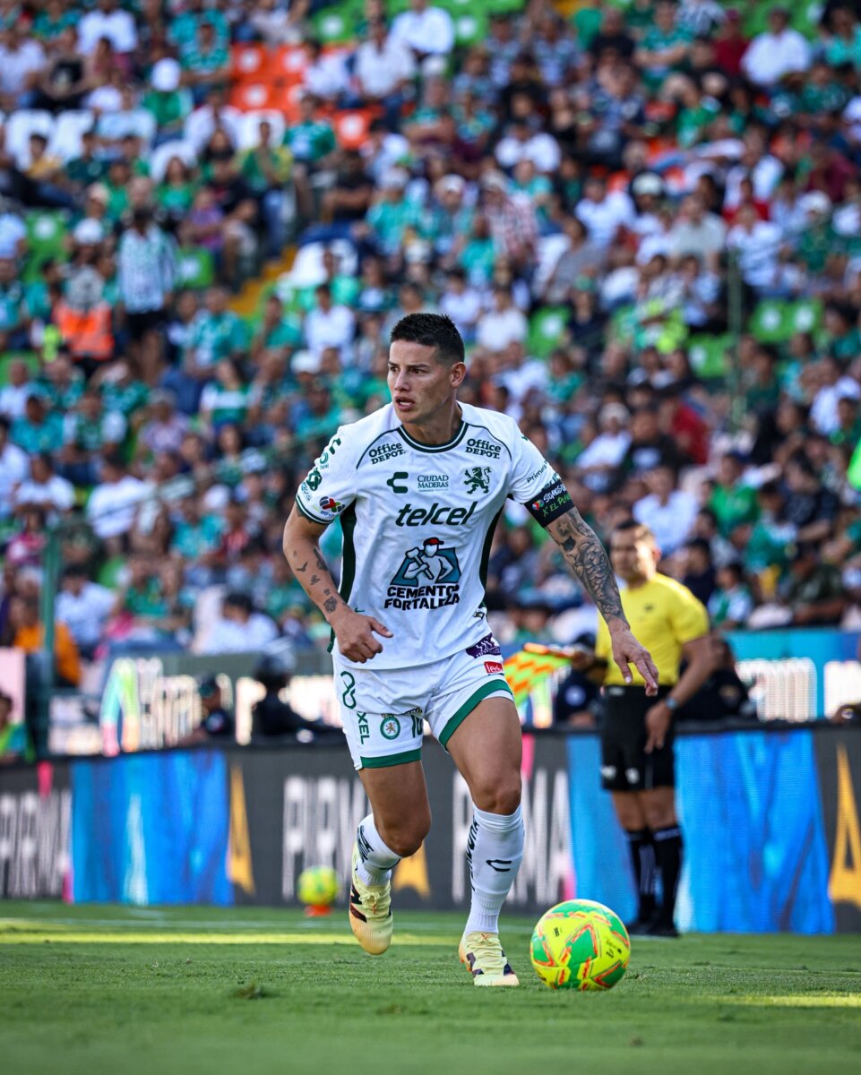 El León de James Rodríguez va por el pase a los cuartos de final en el Clausura mexicano: hora y donde ver 1 James Rodríguez sería titular mañana con León frente a Cruz Azul.