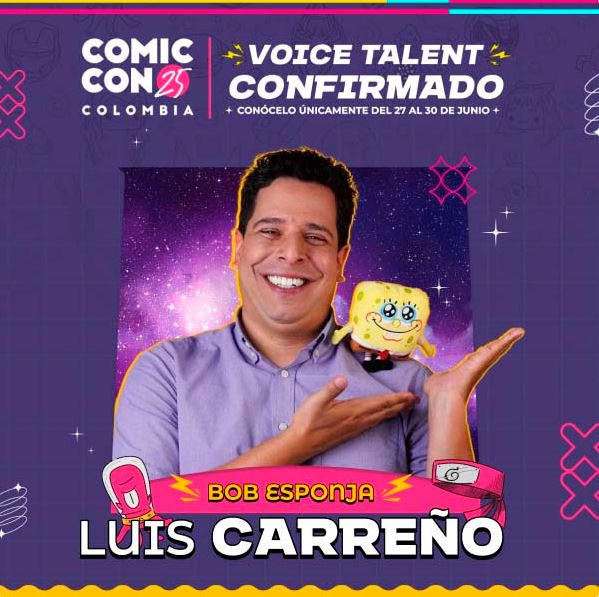 La voz oficial de Bob Esponja estará en Colombia 1 Voz de Bob Esponja