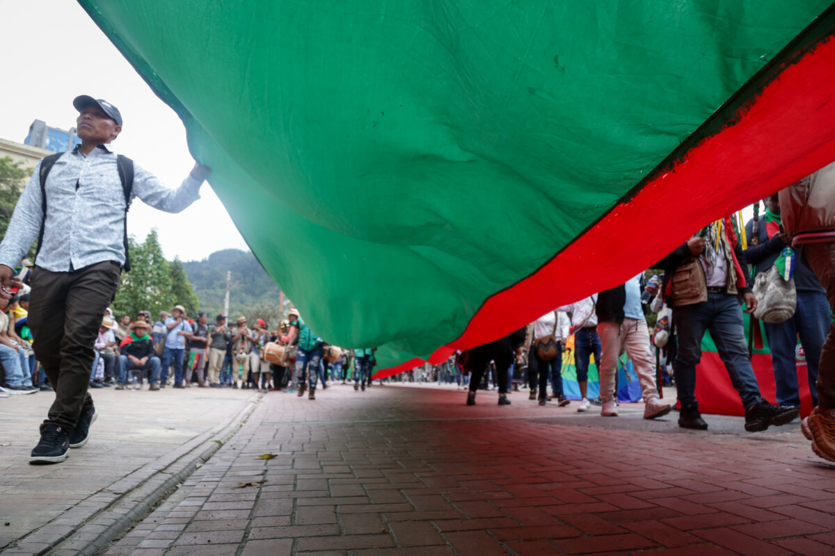 Bogotá se prepara para la llegada de entre 15 y 20 mil indígenas de la Minga