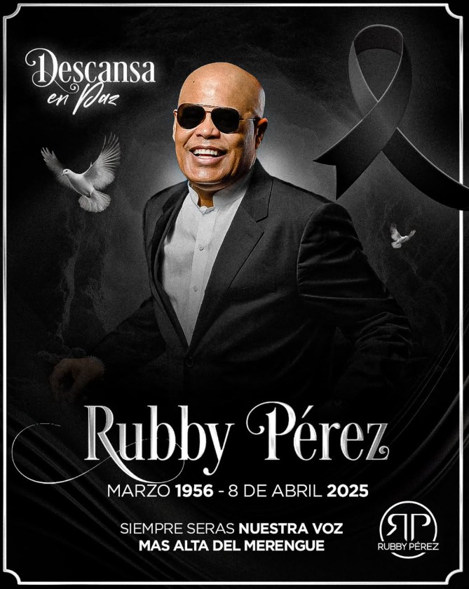 La historia de Rubby Pérez, la voz que puso a bailar al Caribe Roberto Antonio Pérez Herrera, ​​más conocido como Rubby Pérez, fue un músico y cantante de merengue dominicano. Recibió su nombre y apellido artístico por parte de su abuela materna y empezó a ser conocido como 'La voz mas alta del merengue'. Esta es su historia.