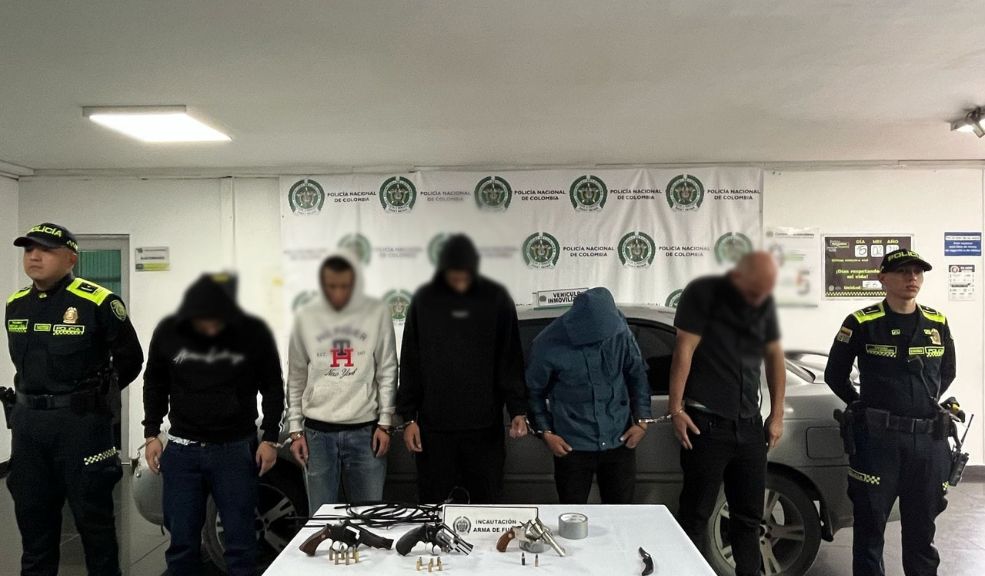 Cinco capturados por intento de robo a transportadora en Tunjuelito