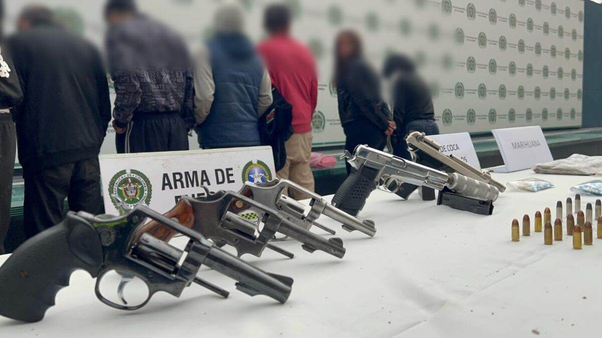 Desarticulan a 'Los Costa', banda dedicada al tráfico de droga en Fontibón