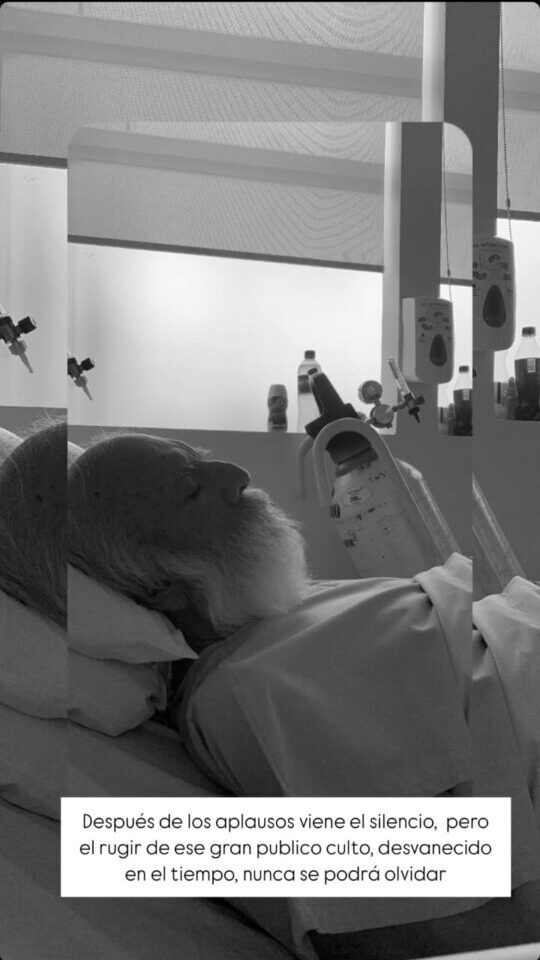 Gustavo Angarita, ícono del cine colombiano, hospitalizado tras problemas de salud
