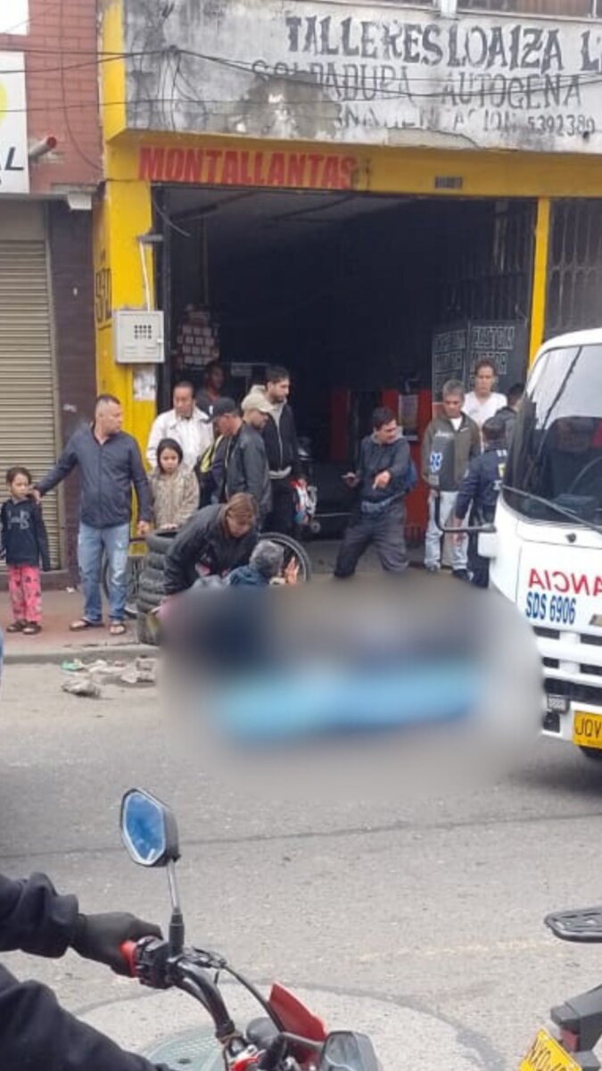 Motociclista falleció en grave accidente de tránsito en Suba