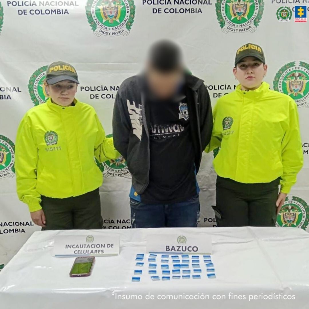 Judicializan a 2 presuntos miembros de ‘Los del Cali’ por tráfico de estupefacientes
