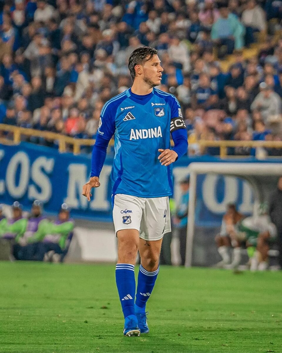 Juan Pablo Vargas es el octavo jugador de Millos más valioso en esta Liga, con un valor cercano a los 8 mil millones de pesos. 
