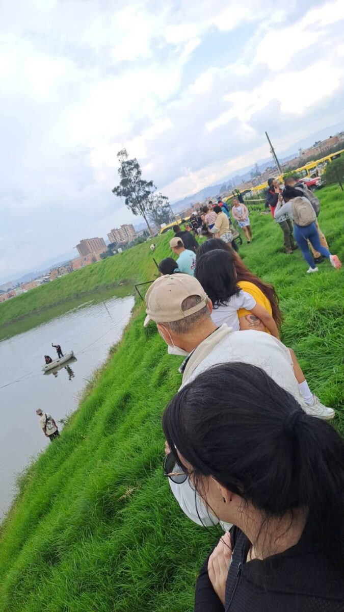Niña de 10 años murió tras caer al río Bogotá 1 Niña de 10 años murió tras caer al río Bogotá