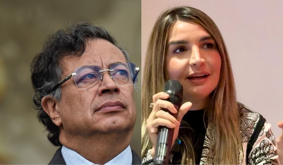 Presidente Petro justificó protestas frente a casa de la senadora Nadia Blel La senadora, por su parte, le lanzó una indirecta fuerte a Petro al decir que “quien apela a este tipo de acciones no solo se desacredita, también pone en riesgo la convivencia democrática”.