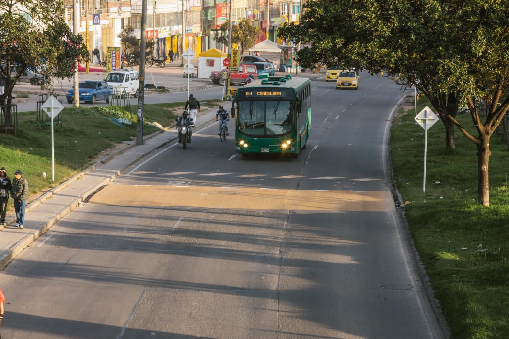 El IDU instaló 6 reductores de velocidad en la Avenida Villavicencio 