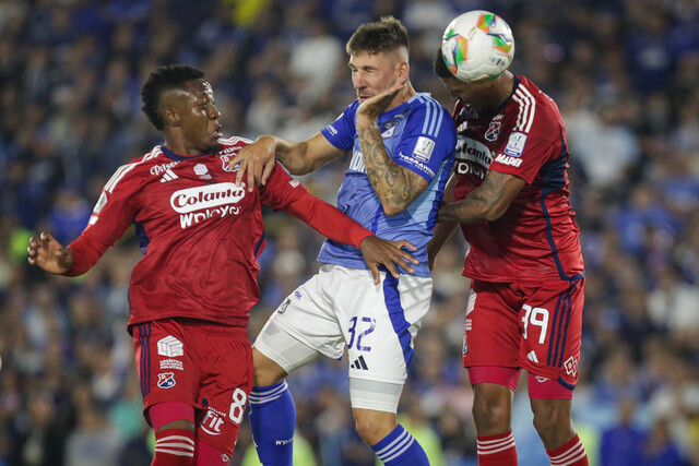 Santiago Giordana suma un total de 7 goles en 53 partidos con Millonarios. 