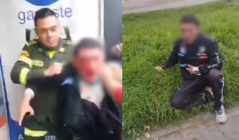 Le dieron una dosis de "paloterapia" por presunto robo de celular en Bosa El hombre fue golpeado por la comunidad luego de que al parecer le hurtara el celular a un menor de edad mientras salía del colegio.