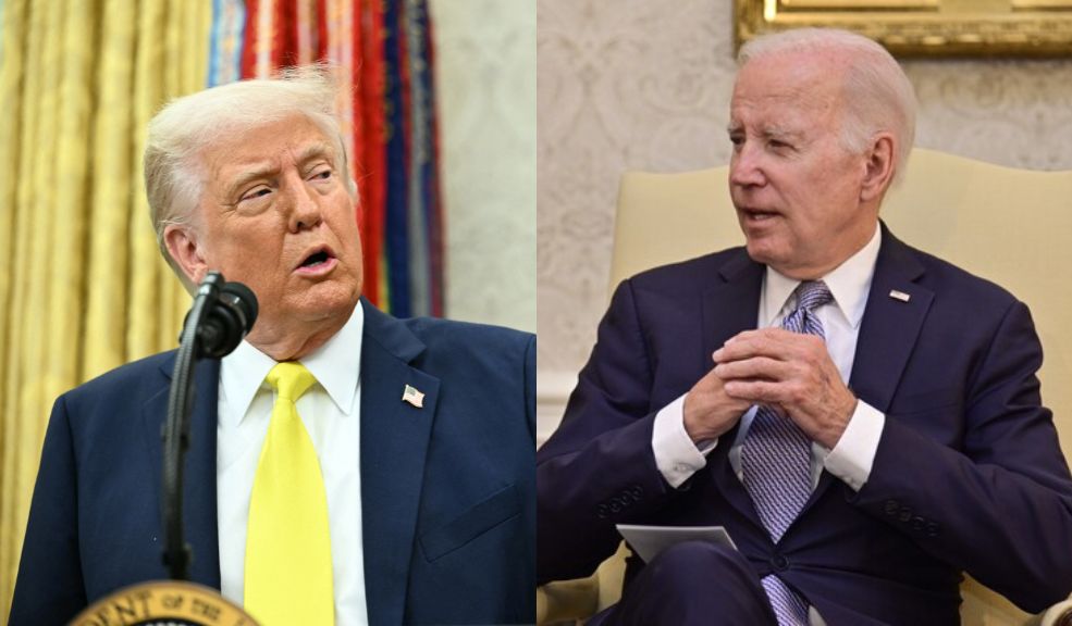 Trump culpa a Biden de permitir la entrada de "Millones de criminales" en EE. UU. El presidente de Estados Unidos, Donald Trump, arremetió contra su predecesor, Joe Biden, y lo señaló como responsable de la mala gestión de las fronteras. También se refirió al caso del deportado a El Salvador.