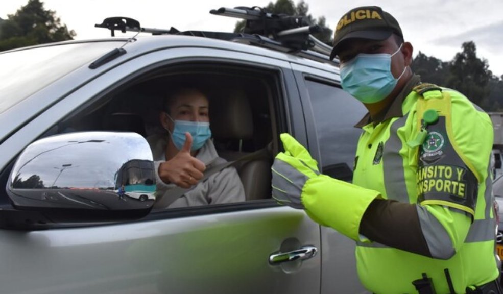 Estas son las medidas de la Policía para el Plan Retorno en Cundinamarca