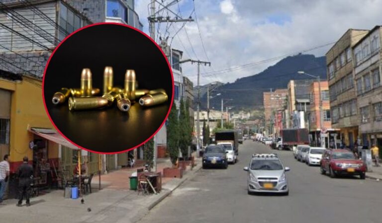 Un hombre fue asesinado a plena luz del día en el barrio Eduardo Santos, Los Mártires. Tras el ataque, falleció en el hospital.