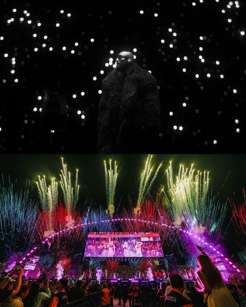 Maluma tiene todo listo para su show en el estadio El Campín