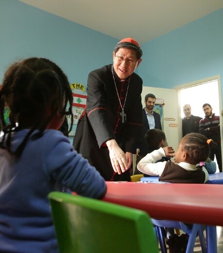 El cardenal Louis Antonio Gokim Tagle, el gran candidato a ser papa