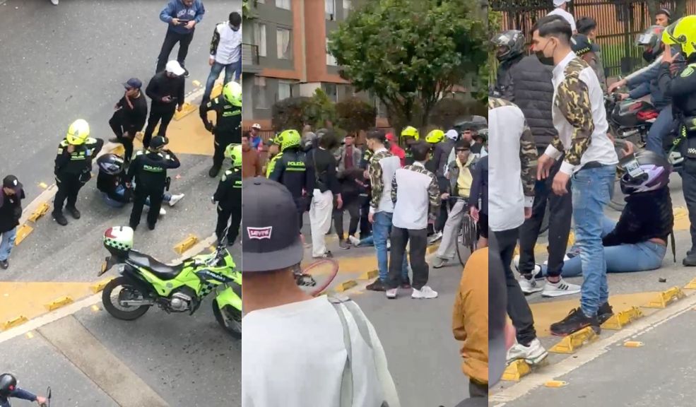 Agarraron dos ladrones en Suba: uno de ellos resultó con una fractura El hecho se presentó a tempranas horas de la mañana en el barrio Lombardia.