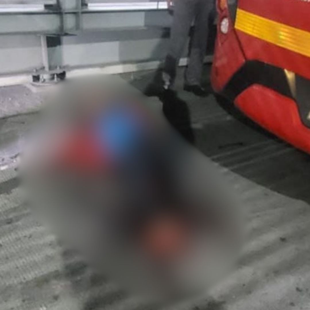 Hombre fue arrollado por un bus de Transmilenio. Al parecer, se intentó colar