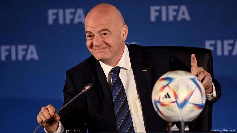 Infantino fue quien dio a conocer la noticia del Mundial femenino, en el comunicado publicado este viernes por la Fifa.