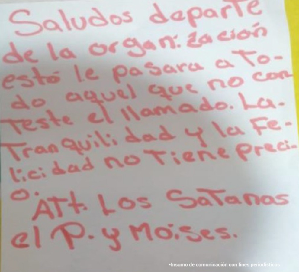 Judicializan a siete presuntos integrantes de 'Los Satanás' por extorsiones a comerciantes de Soacha 1 Judicializan a siete presuntos integrantes de 'Los Satanás' por extorsiones a comerciantes de Soacha