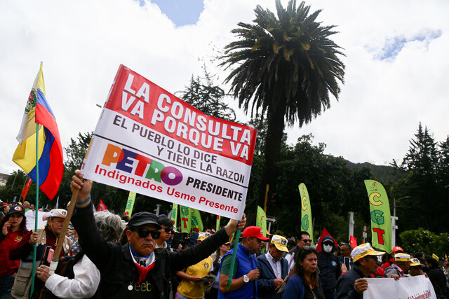 Gustavo Petro dice que no convocó a las marchas en el país El mandatario asegura que las marchas fueron convocadas por las centrales obreras; sin embargo, dicha declaración generó críticas.
