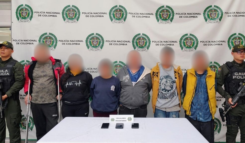 Policía capturó a 9 personas por hurto y extorsión en Usme y Chapinero