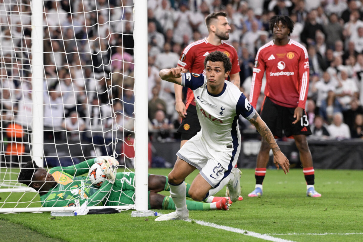 Histórico: Tottenham se consagró campeón de la Liga de Europa Con un gol de Brennan Johnson, el Tottenham se impuso 1-0 sobre el Manchester United en la final de la Liga de Europa, disputada en Bilbao (España). Es el tercer título que logra en este torneo, tras ganarla en 1972 y 1984.
