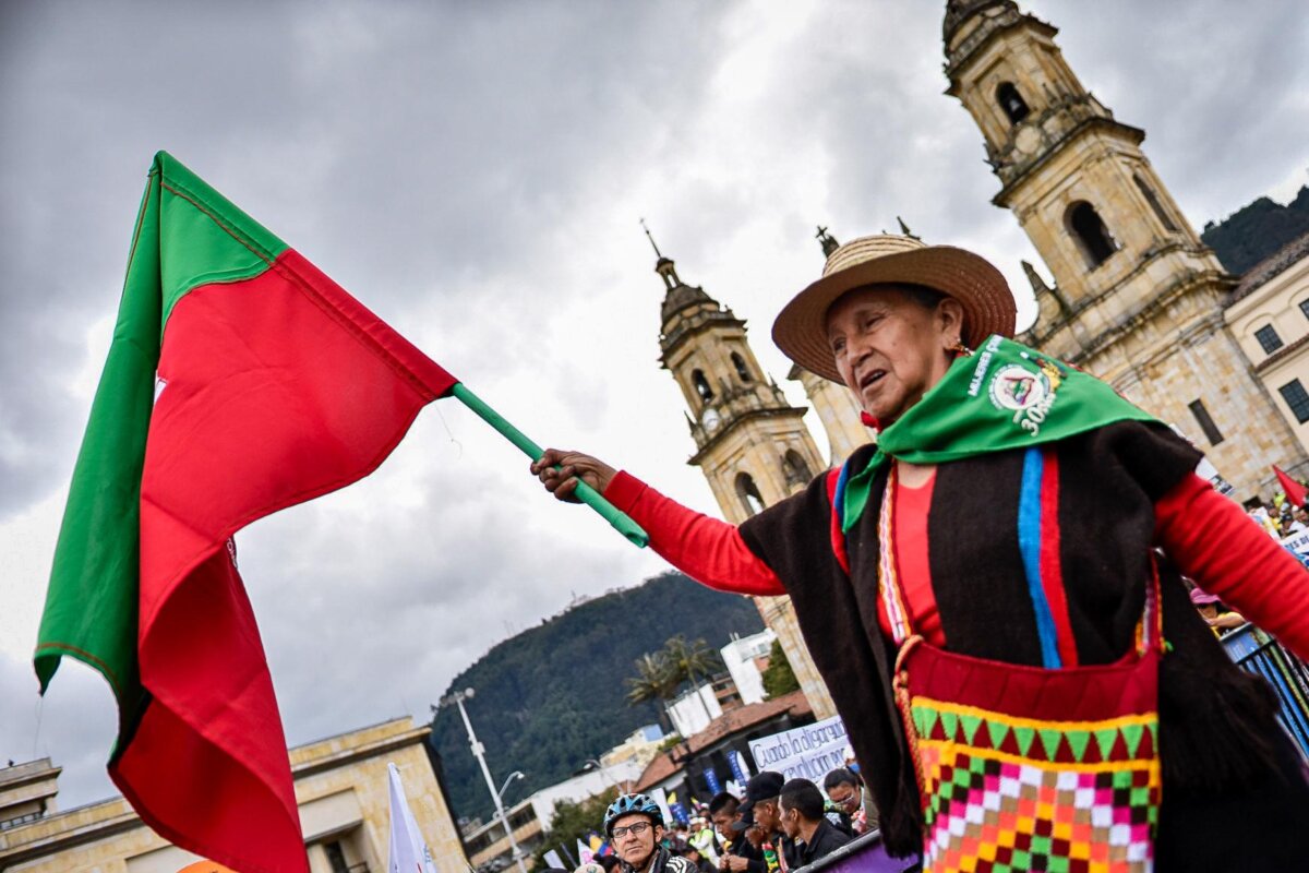 Este es el balance de las marchas del Día del Trabajo en Bogotá 1 Este es el balance de las marchas del Día del Trabajo en Bogotá