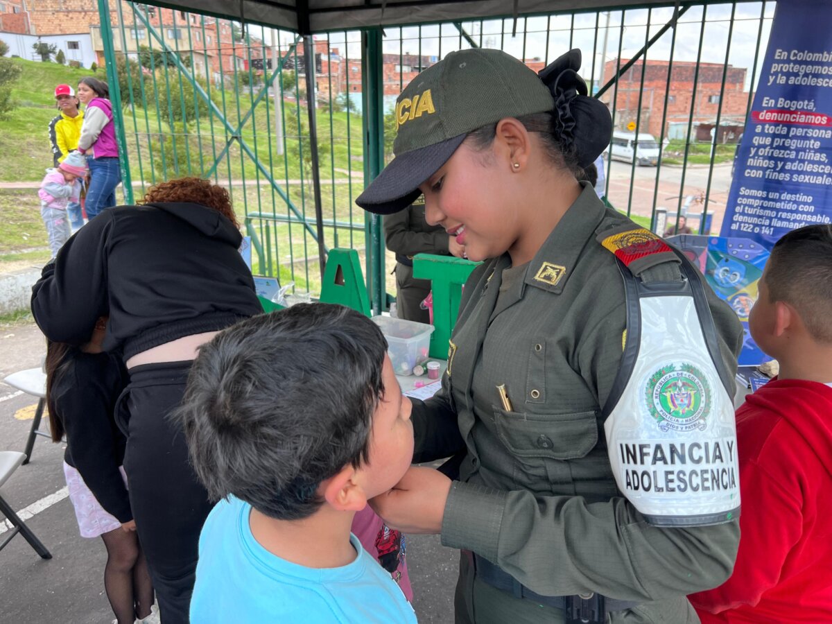 Más de 250 niños participaron en jornada contra la violencia en Ciudad Bolívar 