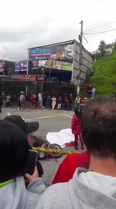Fatal accidente de tránsito cobró la vida de un motociclista en San Cristóbal