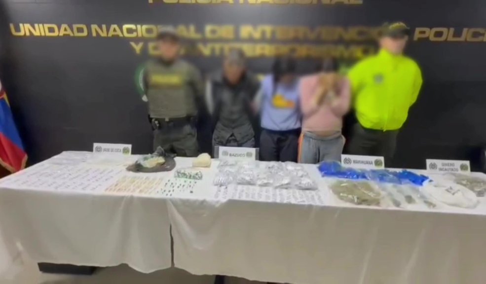 Cayeron 'Los Batman' dedicados al tráfico de estupefacientes en los Mártires