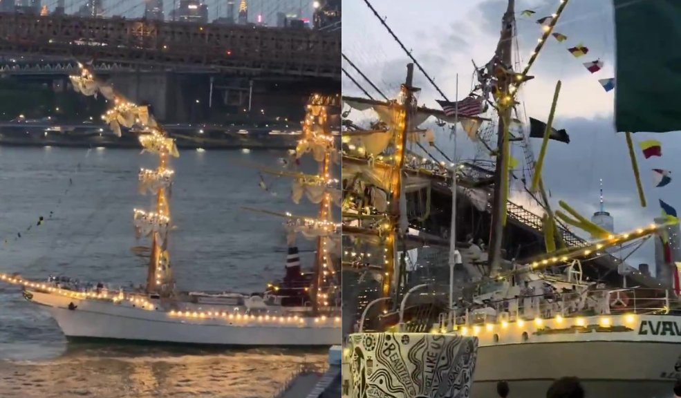 2 personas murieron por choque de barco mexicano con puente de Brooklyn en Nueva York La Marina de México confirmó que 22 tripulantes resultaron lesionados, tres de ellos con heridas de consideración.