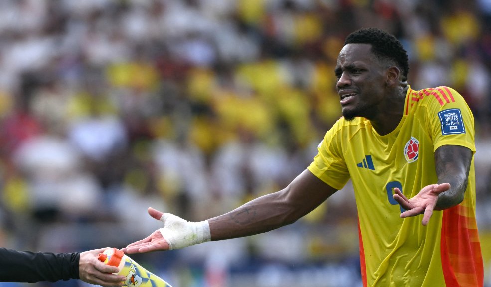 Baja en la Selección Colombia Jhon Durán fuera del enfrentamiento contra Argentina