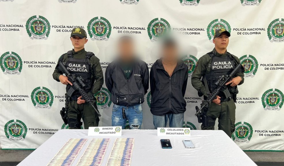 Capturan a dos extorsionistas en Tunjuelito: uno acababa de salir de la cárcel