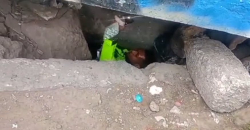 Capturan a dos personas que vendían droga debajo de un puente en Chapinero
