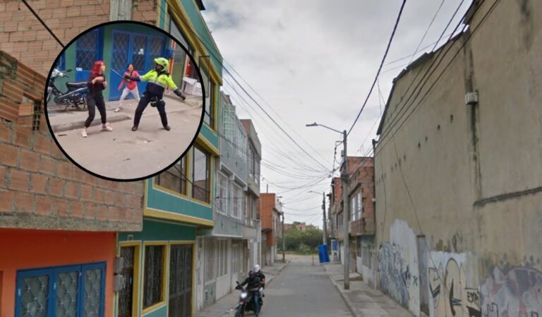 En videos quedaron las agresiones denunciadas por los vecinos del sector de Kennedy / Foto 1: Redes Sociales - Foto 2: Q'Hubo Bogotá.