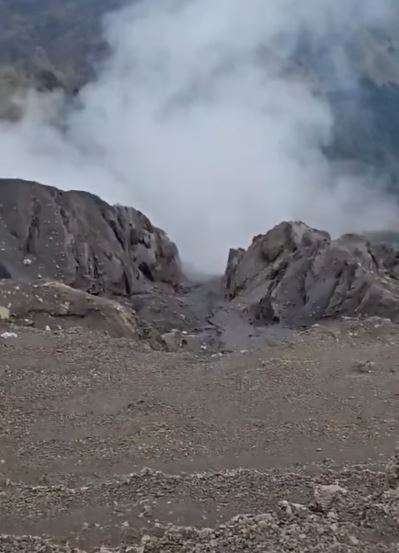 Joven brasileña muere tras caer por un barranco en volcán 2 Joven brasileña muere tras caer por un barranco en volcán Juliana Marins, una joven brasileña de 26 años, falleció tras caer por un barranco mientras hacía senderismo en el monte Rinjani, un volcán activo de Indonesia.