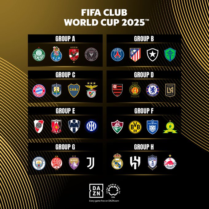 Arranca el Mundial de Clubes: todo lo que debe saber del torneo que se jugará en Estados Unidos Este sábado iniciará el Mundial de Clubes en Estados Unidos, con la participación de 32 equipos. Le contamos cómo se jugará el torneo, en qué estadios rodará el balón y cuáles serán los premios que se entregarán.