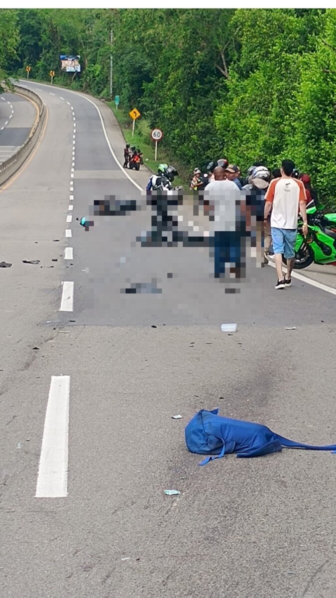 Grave accidente en vía La Vega - Villeta: Un motociclista muerto y otro herido Un grave accidente en la vía que conecta los municipios de La Vega - Villeta le costó la vida a un motociclista, mientras que otro permanece herido.