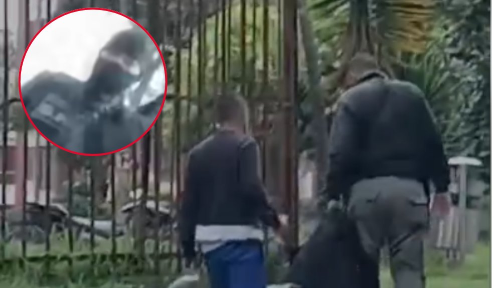 Jóvenes en Kennedy denuncian agresión y amenazas por parte de escoltas Escoltas privados son señalados de agredir y amenazar con armas de fuego a jóvenes de la comunidad de Kennedy tras un altercado por un perro.