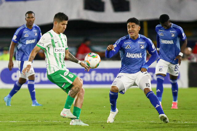 Millonarios empató con Nacional, en El Campín, y se mantiene líder de su grupo Tras el empate con Nacional, Millonarios llegó a 4 puntos y se consolidó como líder del Grupo B en los cuadrangulares de la Liga.